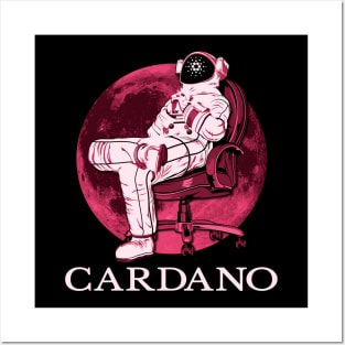 Cardano, ADA, HODL, to the moon Posters and Art